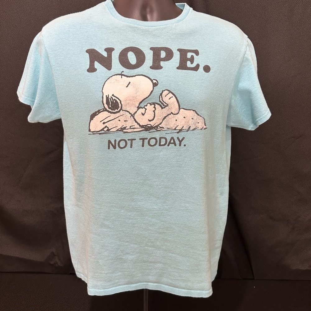 Peanuts Blue Snoopy Short Sleeve Tee